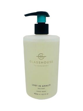 Glasshouse Fragrances Hand Soap - Lost in Amalfi Sea Mist - 450 ml / 15.2 fl oz